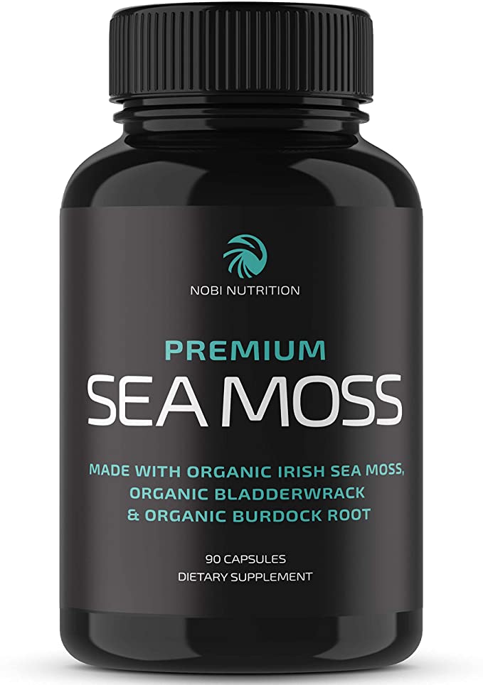 NOBI NUTRITION ORGANIC IRISH SEA MOSS 90 CAPSULAS VEGANAS